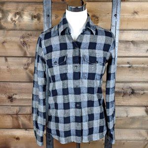 Current/Elliott "Perfect Shirt" Buffalo Check - 0